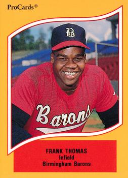1990 ProCards A and AA #46 Frank Thomas Front