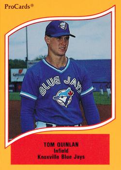 1990 ProCards A and AA #62 Tom Quinlan Front