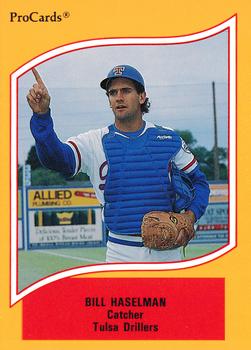 1990 ProCards A and AA #68 Bill Haselman Front