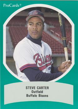 1990 ProCards Triple A All-Stars #AAA17 Steve Carter Front