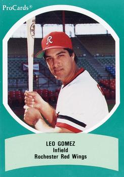 1990 ProCards Triple A All-Stars #AAA10 Leo Gomez Front