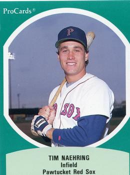 1990 ProCards Triple A All-Stars #AAA16 Tim Naehring Front