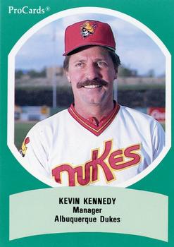 1990 ProCards Triple A All-Stars #AAA32 Kevin Kennedy Front