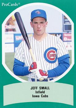 1990 ProCards Triple A All-Stars #AAA35 Jeff Small Front