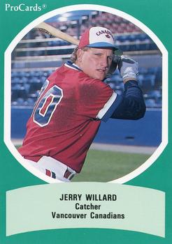 1990 ProCards Triple A All-Stars #AAA37 Jerry Willard Front