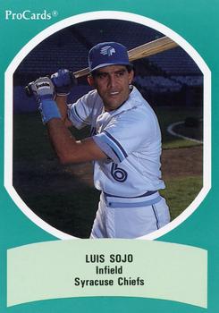 1990 ProCards Triple A All-Stars #AAA3 Luis Sojo Front