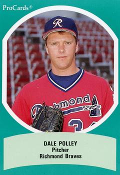 1990 ProCards Triple A All-Stars #AAA4 Dale Polley Front