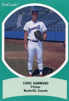 1990 ProCards Triple A All-Stars #AAA51 Chris Hammond Front