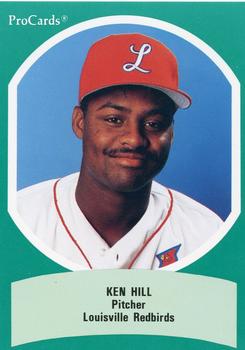 1990 ProCards Triple A All-Stars #AAA53 Ken Hill Front
