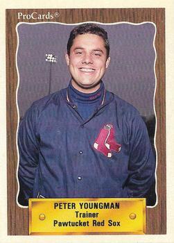 1990 ProCards #NNO Peter Youngman Front