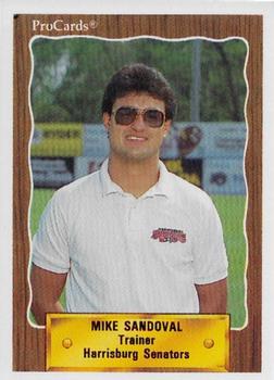 1990 ProCards #NNO Mike Sandoval Front