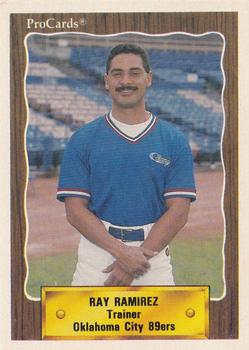 1990 ProCards #NNO Ray Ramirez Front