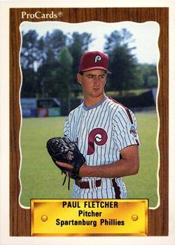 1990 ProCards #2483 Paul Fletcher Front