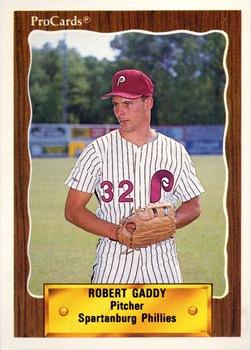 1990 ProCards #2484 Robert Gaddy Front