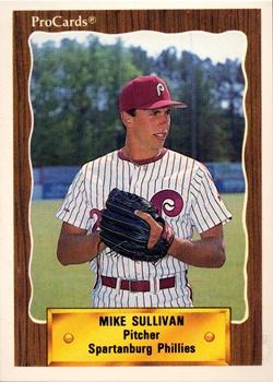 1990 ProCards #2490 Mike Sullivan Front