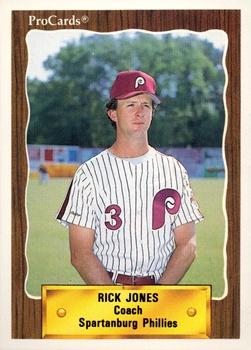 1990 ProCards #2509 Rick Jones Front