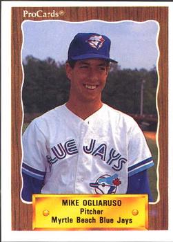 1990 ProCards #2775 Mike Ogliaruso Front