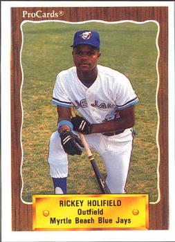 1990 ProCards #2787 Rickey Holifield Front