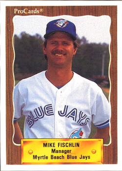 1990 ProCards #2792 Mike Fischlin Front