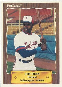 1990 ProCards #293 Otis Green Front