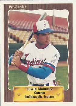 1990 ProCards #301 Edwin Marquez Front