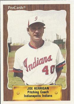 1990 ProCards #309 Joe Kerrigan Front