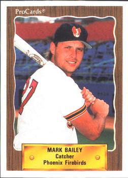1990 ProCards #13 Mark Bailey Front