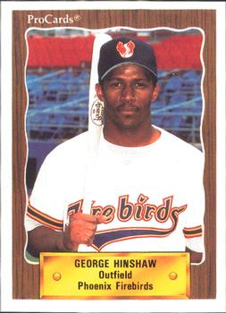 1990 ProCards #22 George Hinshaw Front