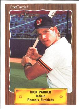 1990 ProCards #26 Rick Parker Front