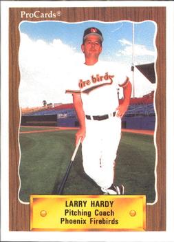 1990 ProCards #29 Larry Hardy Front