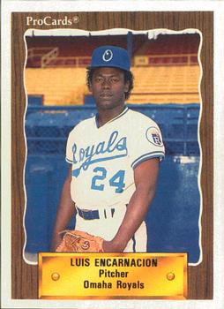 1990 ProCards #60 Luis Encarnacion Front