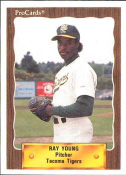 1990 ProCards #94 Ray Young Front