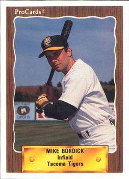 1990 ProCards #98 Mike Bordick Front
