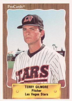 1990 ProCards #113 Terry Gilmore Front