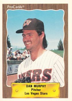 1990 ProCards #117 Dan Murphy Front