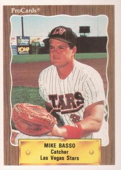 1990 ProCards #126 Mike Basso Front