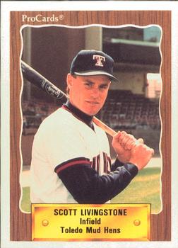 1990 ProCards #157 Scott Livingstone Front