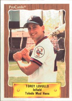 1990 ProCards #158 Torey Lovullo Front