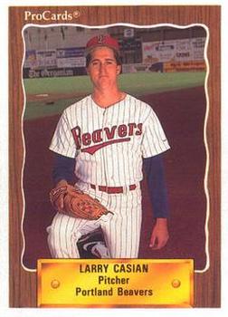 1990 ProCards #170 Larry Casian Front