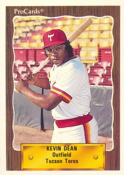 1990 ProCards #214 Kevin Dean Front