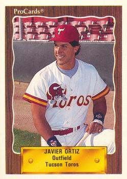 1990 ProCards #217 Javier Ortiz Front