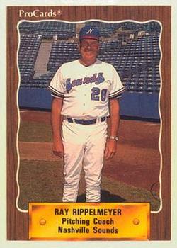 1990 ProCards #250 Ray Rippelmeyer Front