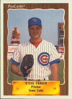 1990 ProCards #316 Steve Parker Front