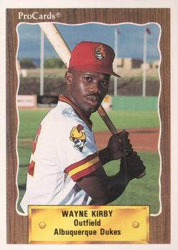 1990 ProCards #359 Wayne Kirby Front