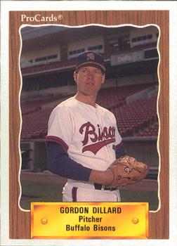 1990 ProCards #366 Gordon Dillard Front