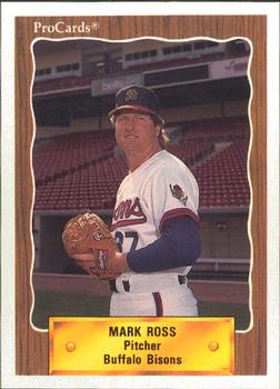 1990 ProCards #372 Mark Ross Front