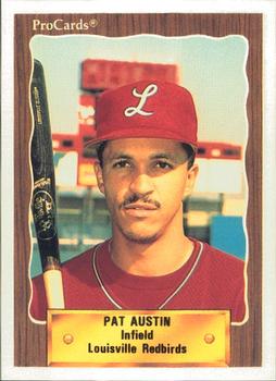 1990 ProCards #406 Pat Austin Front