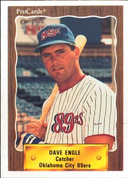 1990 ProCards #435 Dave Engle Front