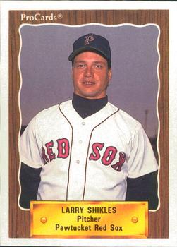 1990 ProCards #461 Larry Shikles Front
