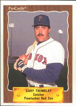 1990 ProCards #466 Gary Tremblay Front
